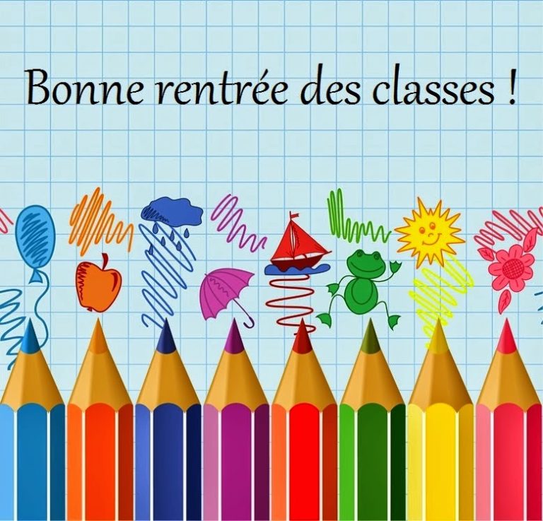 Bonne rentrée aux écoliers !